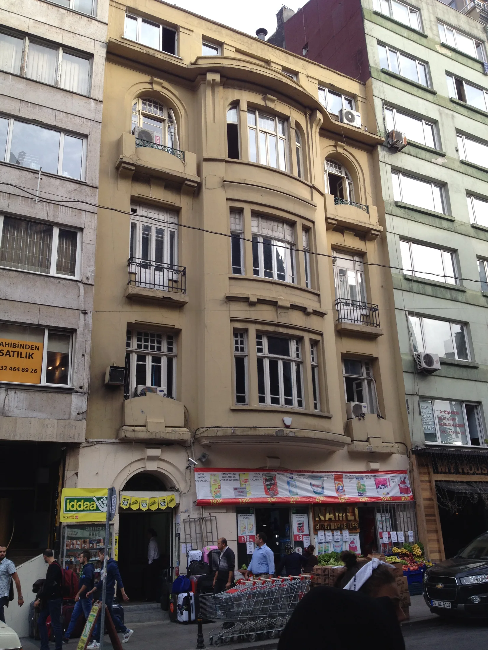 Bertan Gürkan, Taksim projesinden görünüm
